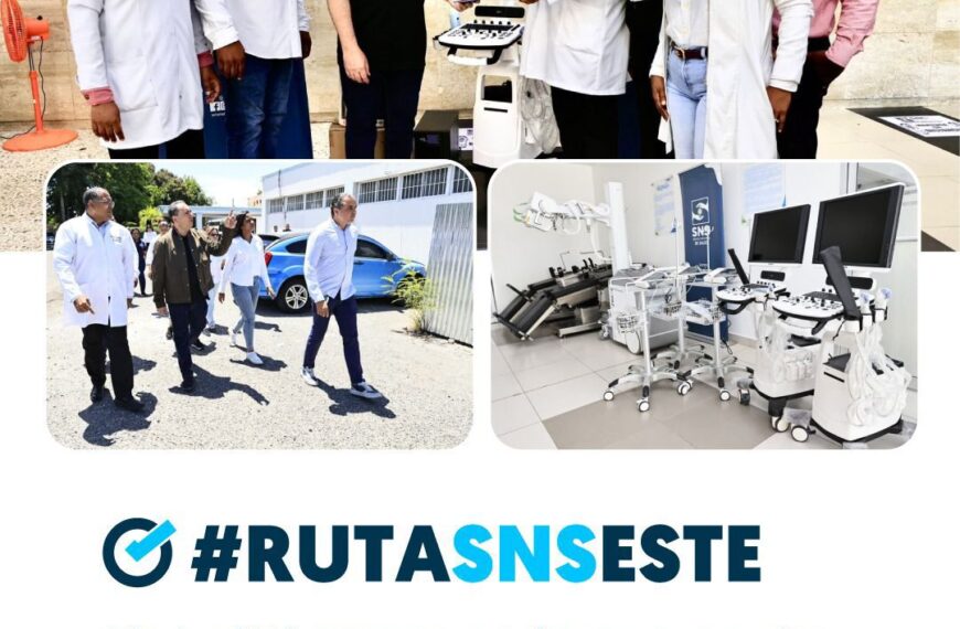 El Servicio Nacional de Salud (SNS), encabezado por su director ejecutivo, @drmariolama, realizó