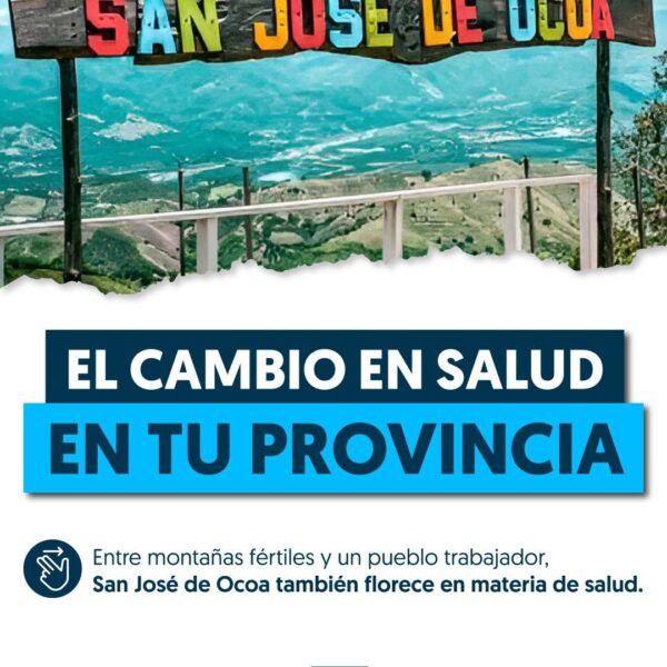En San José de Ocoa impulsamos servicios médicos con calidad y eficiencia.