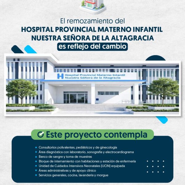 &iexcl;Hig&uuml;ey, provincia La Altagracia, se transforma con m&aacute;s salud para para su gente!